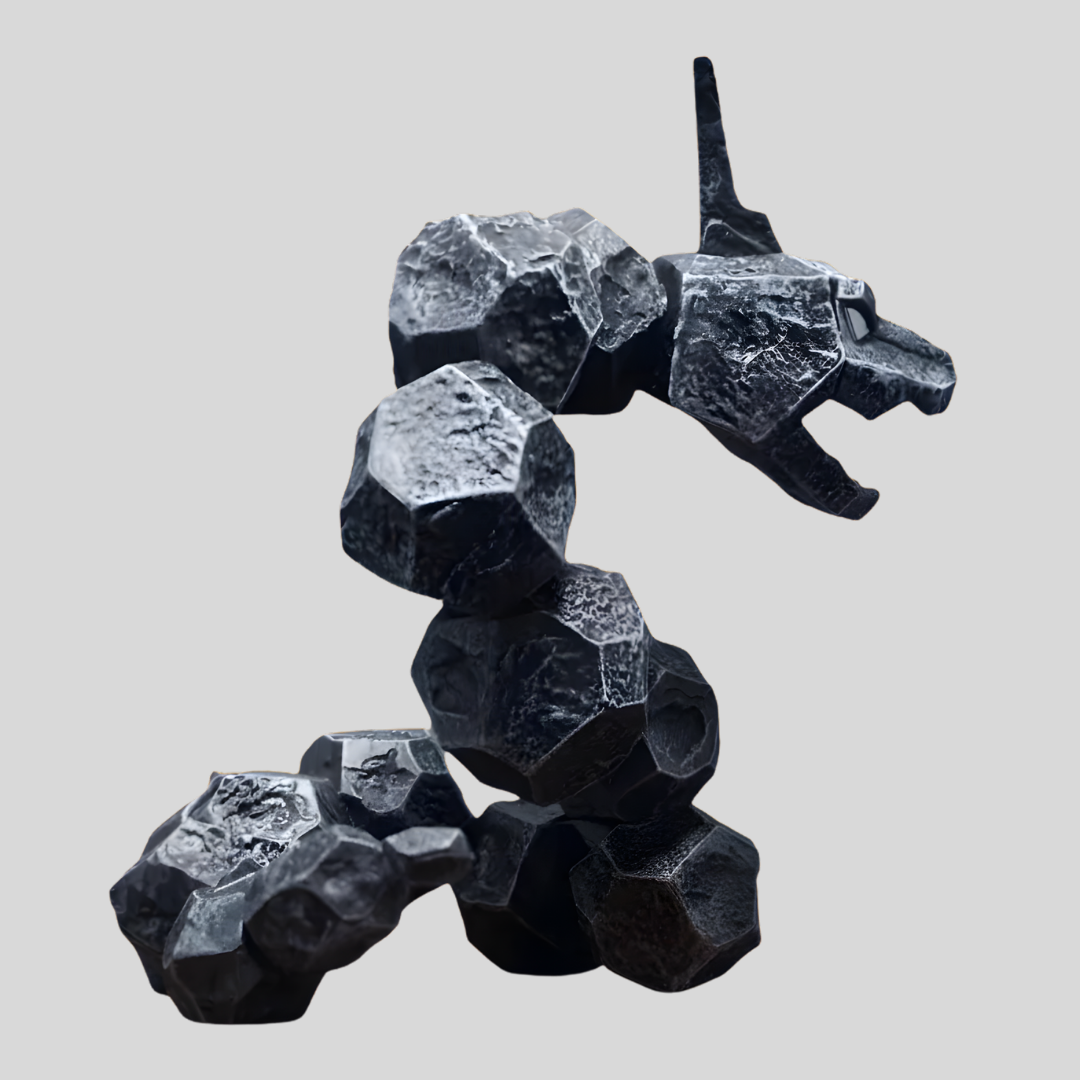 Figura Serpiente Rocosa Porta Cepillo