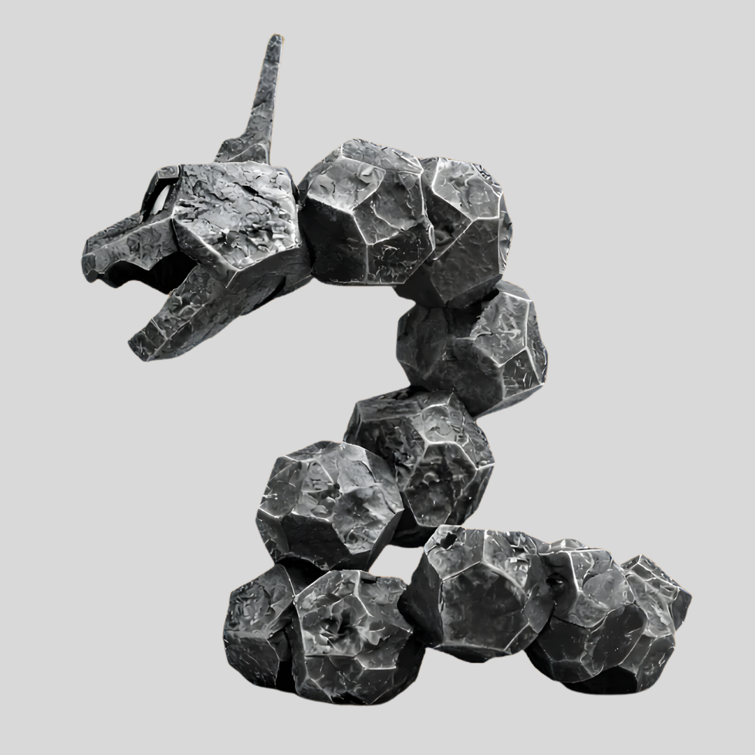 Figura Serpiente Rocosa Porta Cepillo