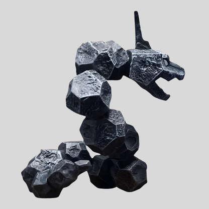 Figura Serpiente Rocosa Porta Cepillo